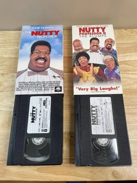 Nutty Professor VHS Lot (2) Eddie Murphy – 90s Comedy Tapes - Picture 5 of 6